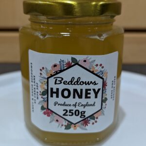 Hexagonal Jar of Runny Honey